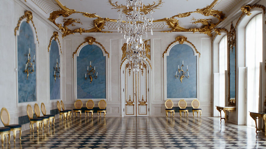 Die Blaue Galerie in den Neuen Kammern