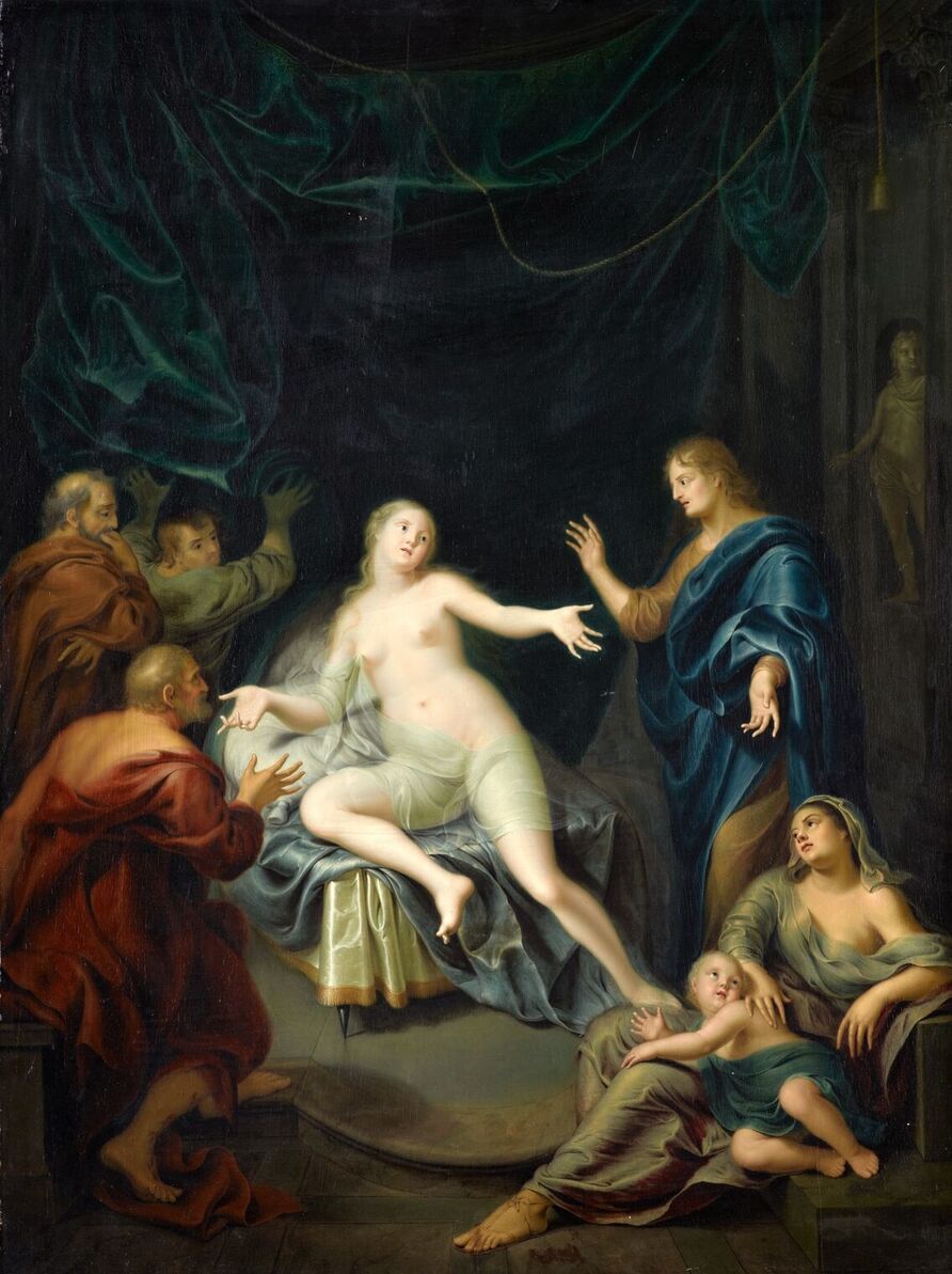 Gerard Wigmana, Die Auferweckung der Tochter des Jairus, Neues Palais