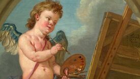 Amédeé Van Loo, „Allegorie der Malerei“, 1765 © SPSG / Daniel Lindner Amédeé Van Loo: Malweise des Hofmalers im 18. Jahrhundert und Untersuchungen vor der Gemälderestaurierung