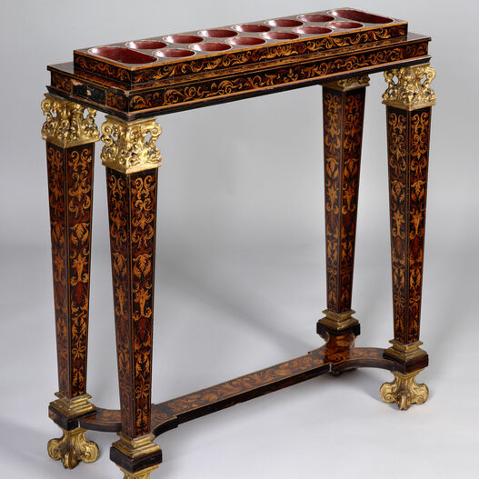 Spieltisch (Bohnenspiel), Berlin um 1710