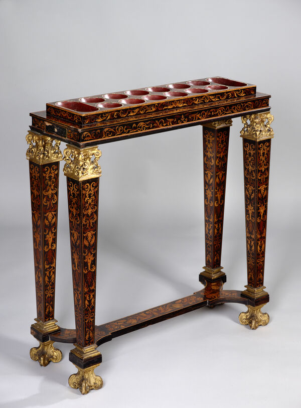 Spieltisch (Bohnenspiel), Berlin um 1710