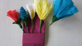 Kreativ-Workshop: Blumen-Bilder