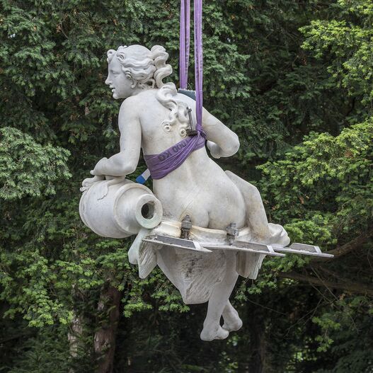 Skulptur in der Luft