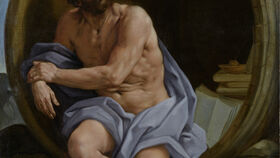 Die Rückkehr von Guido Renis „Diogenes in der Tonne“ in die Obere Galerie