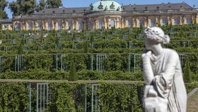 Migration im Park von Sanssouci