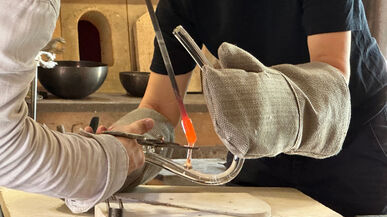 Ein neuer Arm aus Glas
