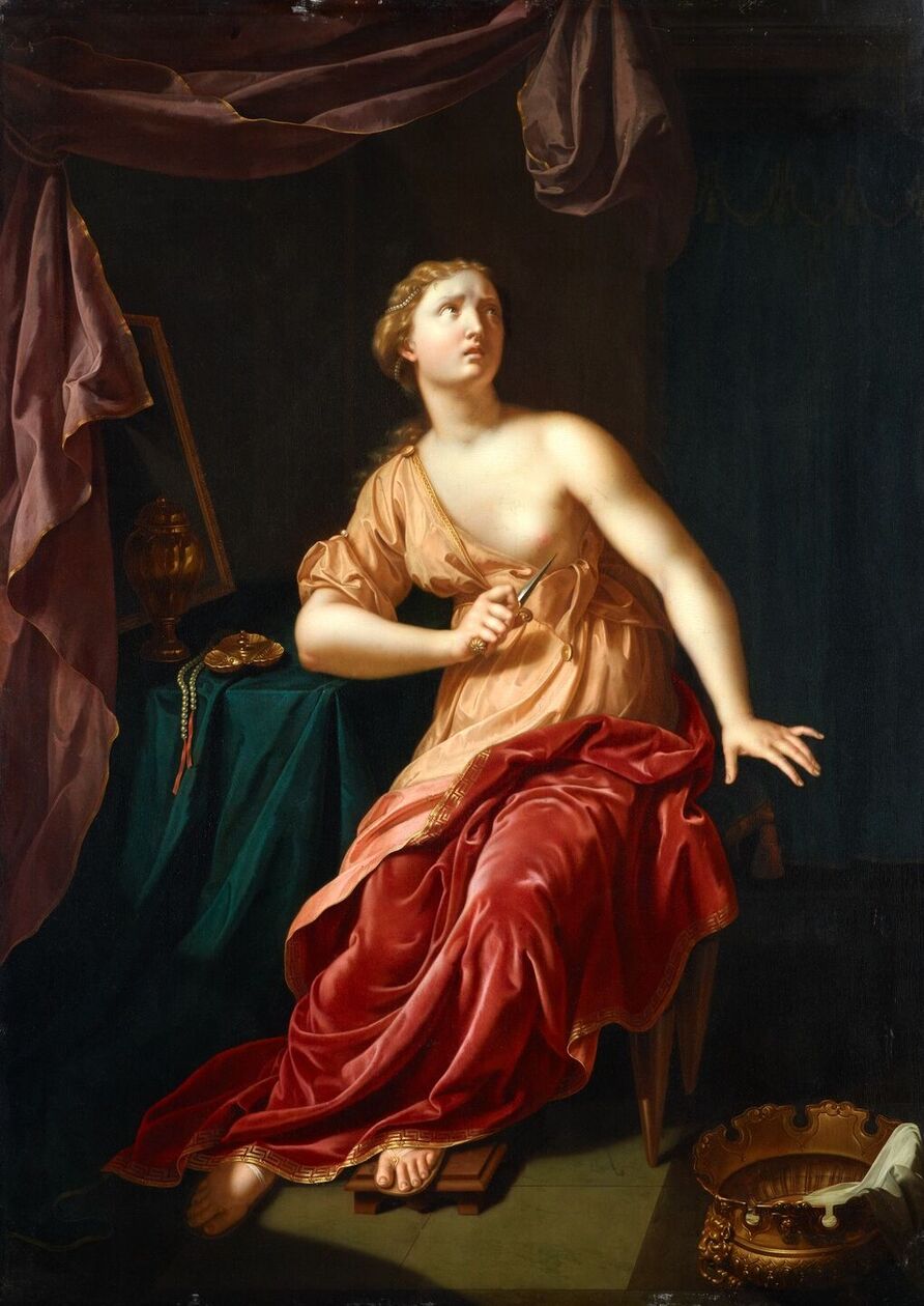 Hendrik van Limborch, Selbstmord der Lukretia, Neues Palais