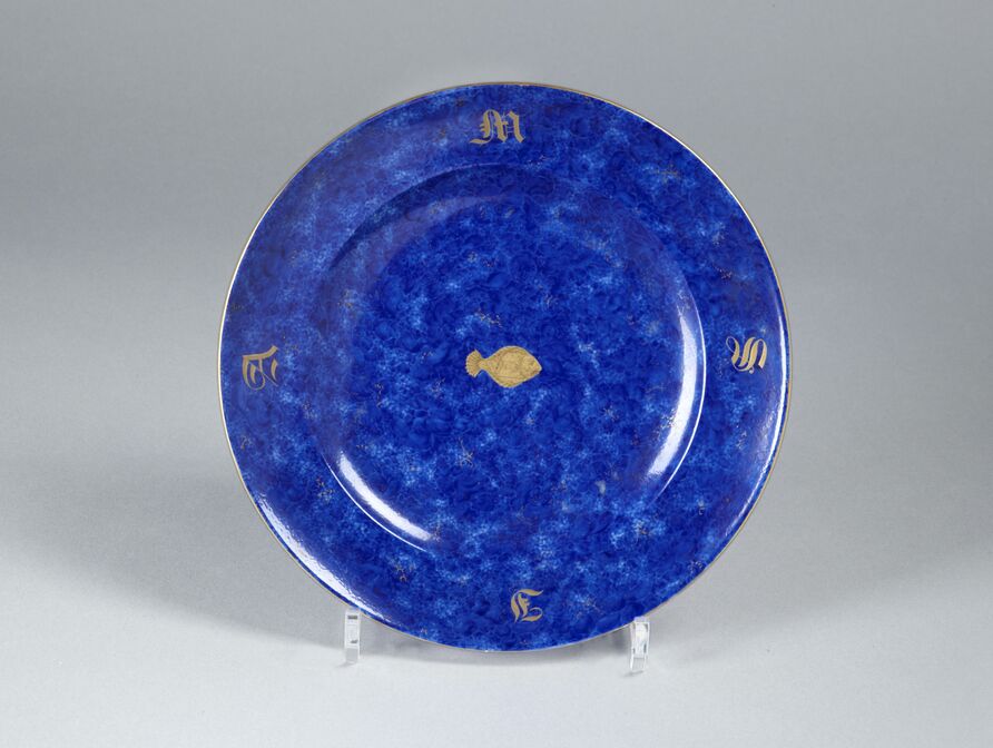 Teller aus dem Butt-Service für Kronprinz Friedrich Wilhelm (IV.), KPM Berlin 1832-1837