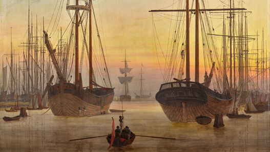 Caspar David Friedrich: Hafen, 1815/16
