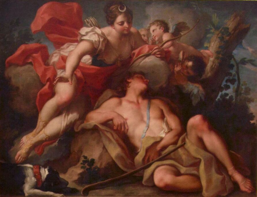 Antonio Balestra, Diana and Endymion