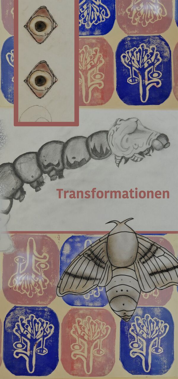 Motiv des Ausstellungsflyers „Transformator*innen“