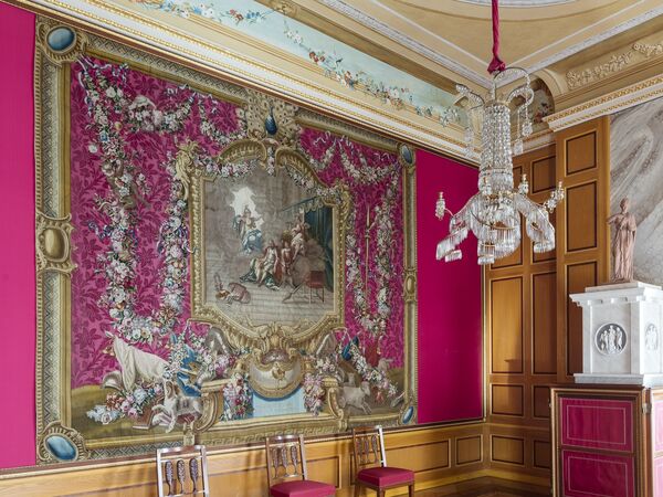  Schloss Charlottenburg, Neuer Flügel, Wandteppich in den Winterkammern Friedrich Wilhelms II.