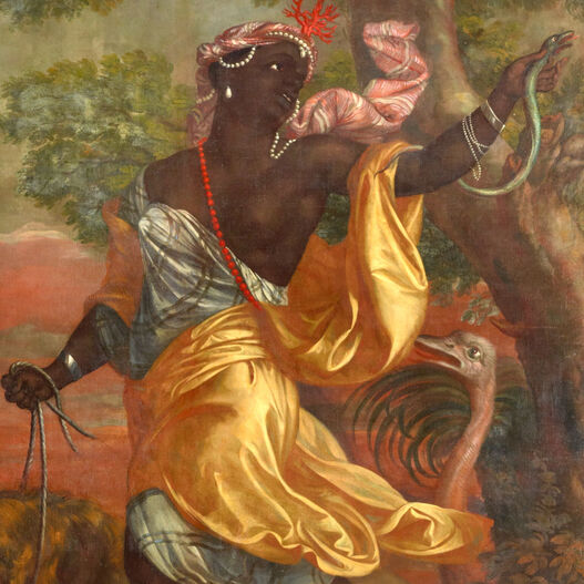Augustin Terwesten, Allegorie auf den Erdteil Afrika, 1694, GK I 5177