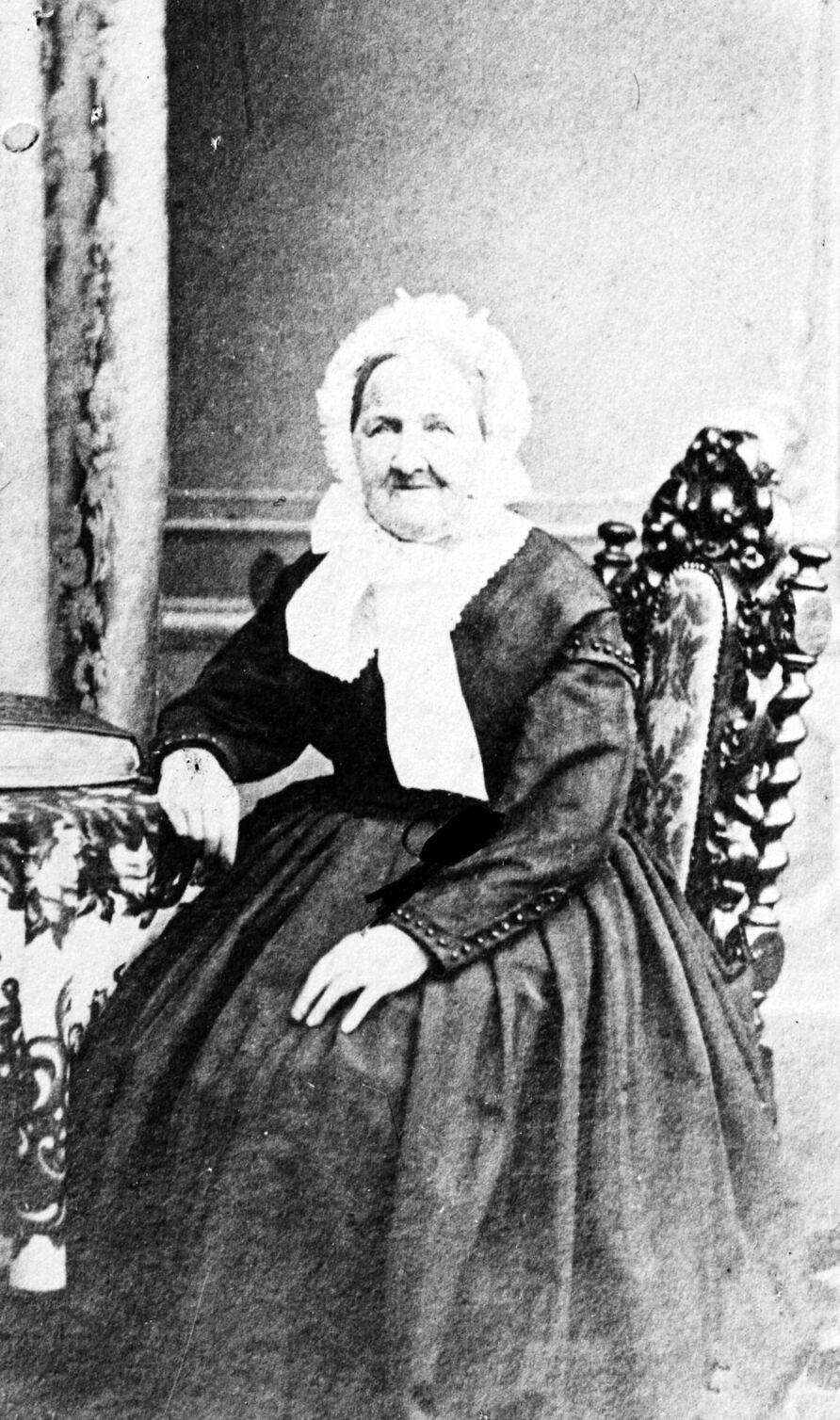 Anna Christina Elisabeth Friedrich, geb. Risleben, Ehefrau des Maschinenmeisters auf der Pfaueninsel Franciscus Joseph Friedrich