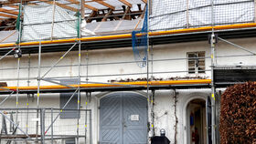 Baustellenführung Jagdzeugmagazin