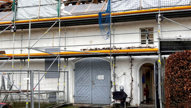 Baustellenführung Jagdzeugmagazin