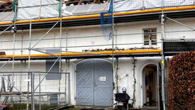 Baustellenführung Jagdzeugmagazin