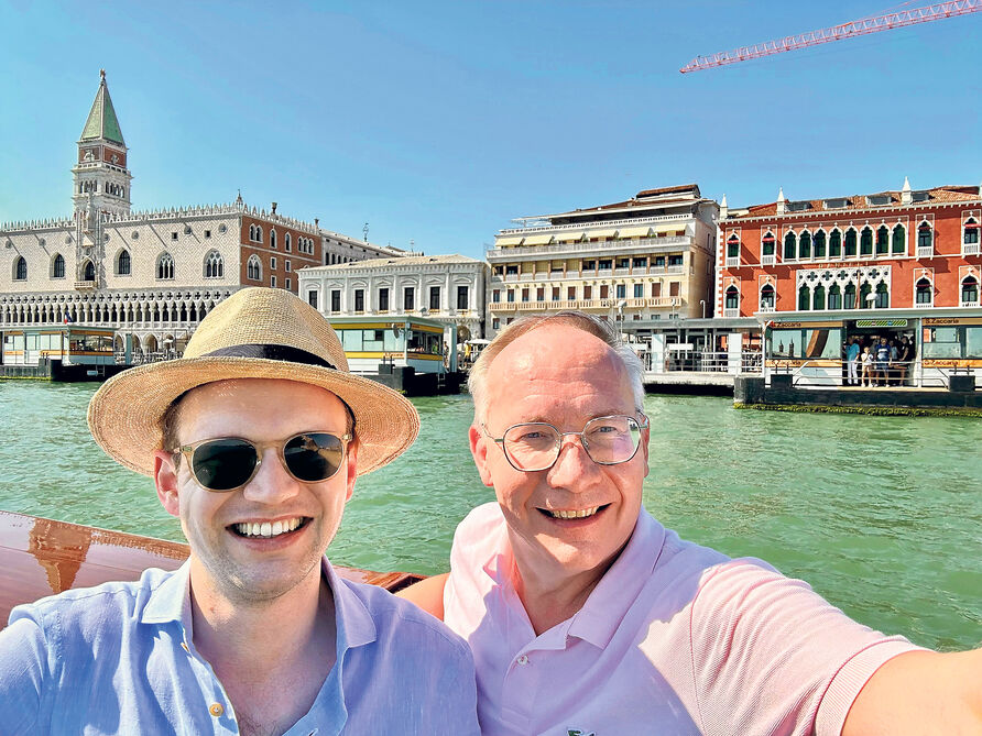 Florian Tretter und Lutz Driever