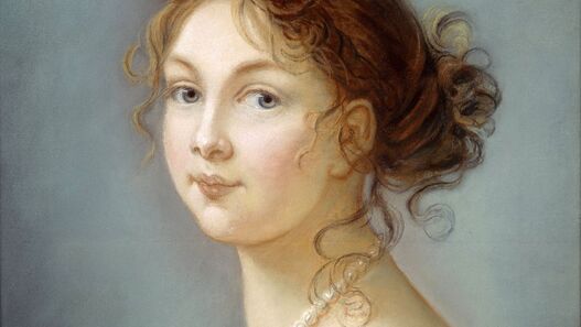 Louise-Elisabeth Vigée-Lebrun, Kronprinzessin Luise von Preußen, 1801, Pastell
