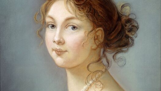 Louise-Elisabeth Vigée-Lebrun, Kronprinzessin Luise von Preußen, 1801, Pastell