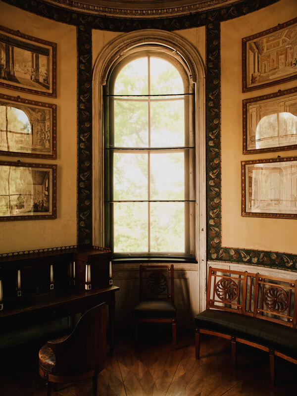 Schloss Pfaueninsel, Schreibkabinett