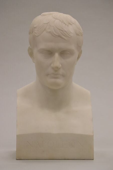 Unbekannter Bildhauer nach Antoine-Denis Chaudet: Marmorbüste von Napoleon I. Bonaparte, um 1805