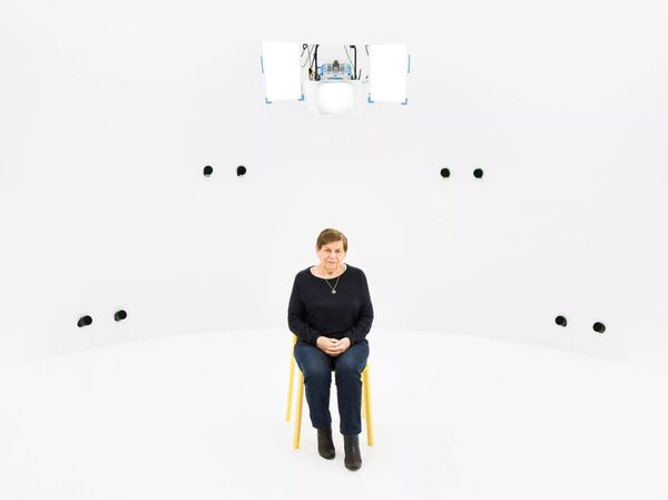 Zeitzeugin Ruth Winkelmann © Filmuniversität Babelsberg KONRAD WOLF / Jakob Grasböck Zeitzeugin Ruth Winkelmann