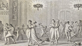 Höfisches Tanzvergnügen in Paretz zum Geburtstag von Königin Luise