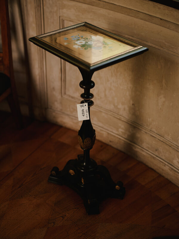 Schloss Pfaueninsel, Schreibkabinett, Tisch