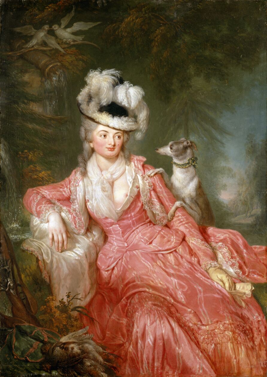 Anna Dorothea von Lisiewska: Wilhelmine Encke, Lichtenau, 1776
