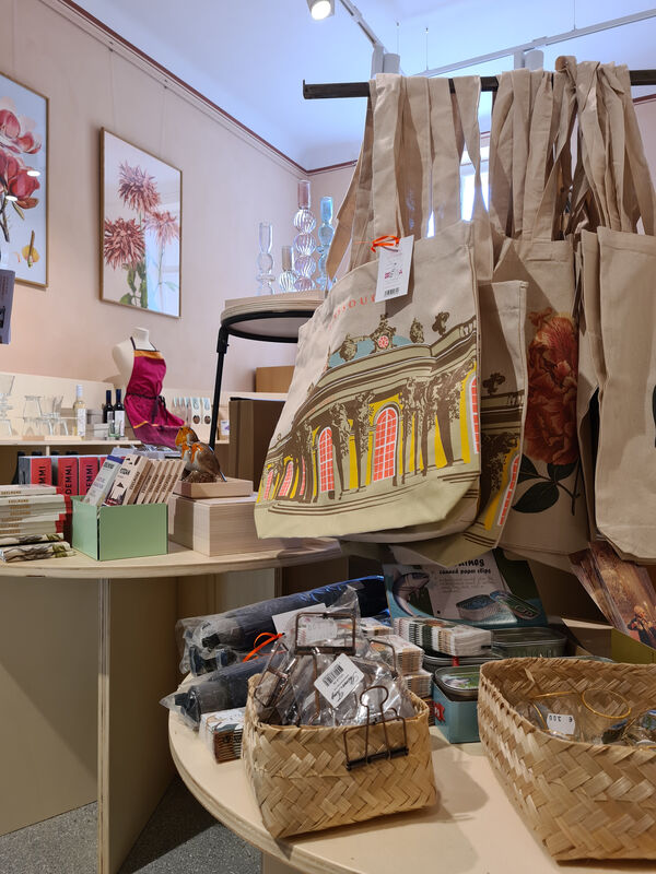 Museumsshop in der Schlossküche im Schloss Sanssouci