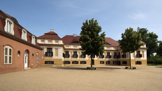 Schloss Caputh, Hofseite © SPSG / Leo Seidel Schloss Caputh, Hofseite