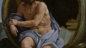 Die Rückkehr von Guido Renis „Diogenes in der Tonne“ in die Obere Galerie