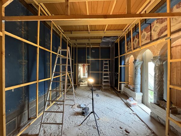 Römische Bäder, Therme: Viridarium