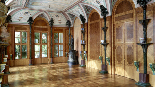 Palmensaal in der Orangerie, Neuer Garten © SPSG / Wolfgang Pfauder Palmensaal in der Orangerie, Neuer Garten