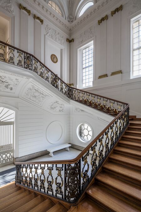 Berlin, Schloss Charlottenburg, Altes Schloss, Treppenhaus