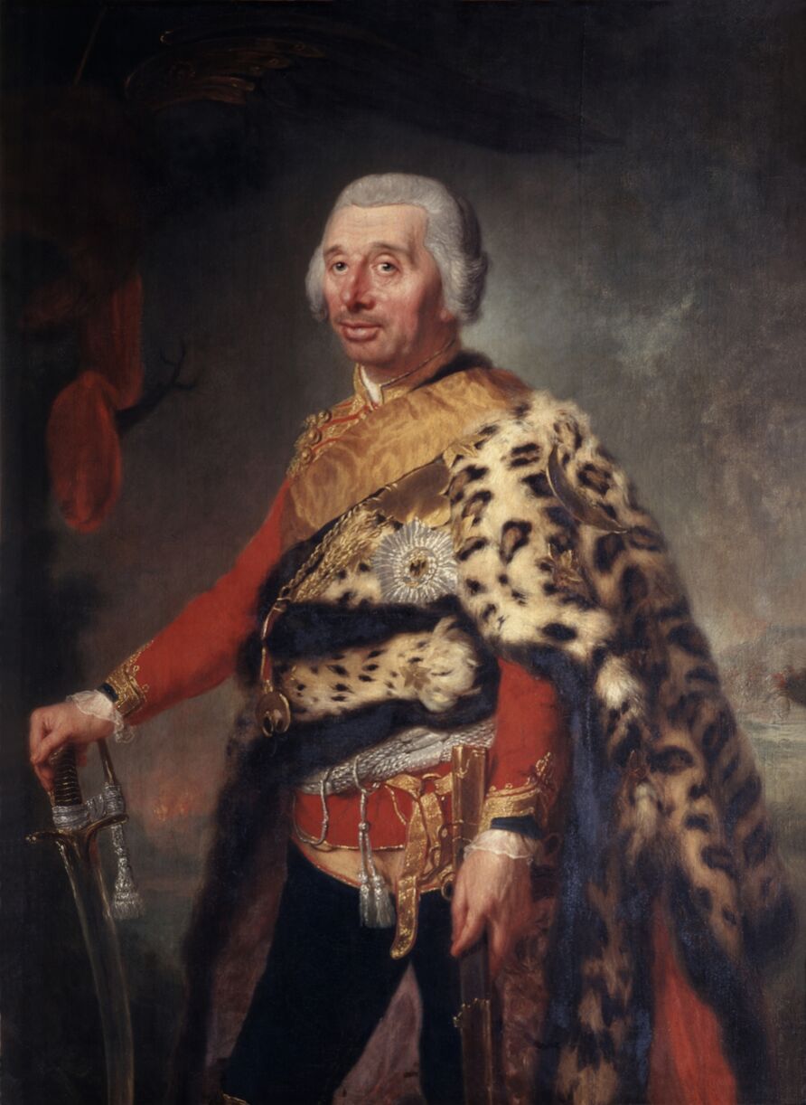 Anna Dorothea Therbusch (geb. von Lisiewska), Hans Joachim von Zieten (1699-1786), 1769