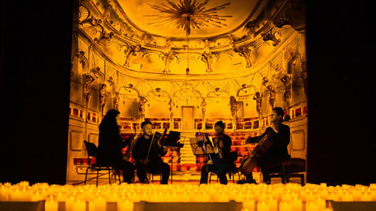 Candlelight-Konzerte im Schlosstheater im Neuen Palais