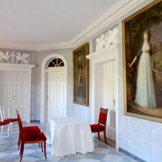 Schloss Paretz – Vestibül