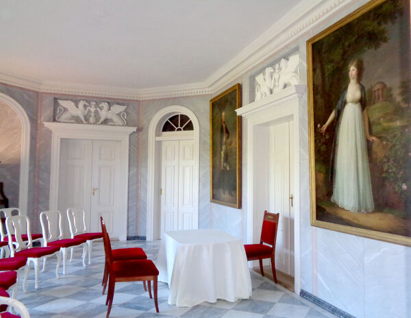 Schloss Paretz – Vestibül