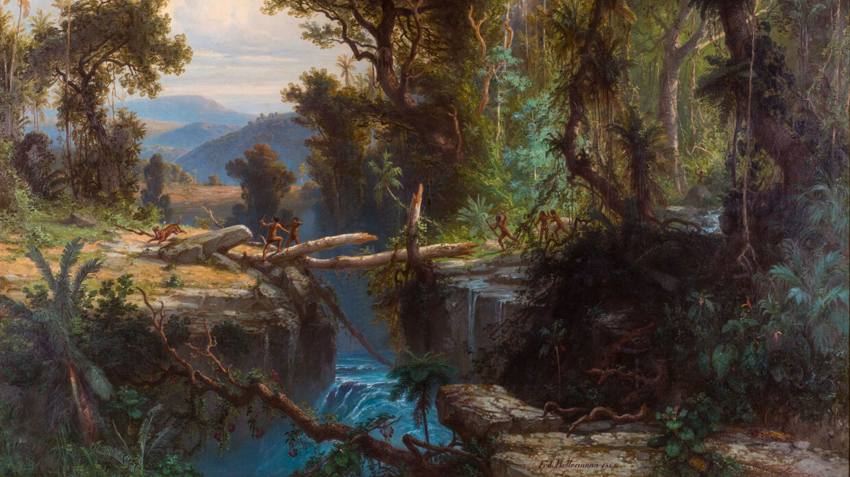 Urwaldlandschaften Ferdinand Bellermanns