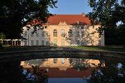 Schloss Schönhausen, Gartenseite mit Bassin