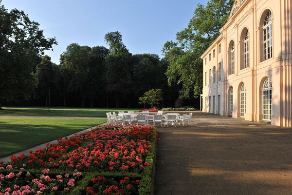 Berlin, Schloss Schönhausen, Gartenseite