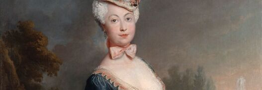 Antoine Pesne: Elisabeth Dorothea Juliane Freifrau Buddenbrock, geb. Wallmoden, vor 1740