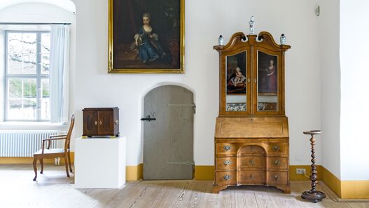 Schlafgemacht der Königin Sophie Dorothea im Schloss Königswusterhausen