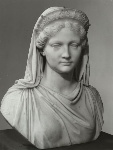 Christian Daniel Rauch, Marmorbüste der Königin Luise von Preußen, 1835