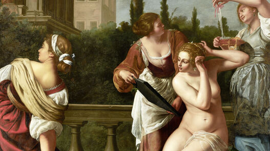 Artemisia Gentileschi: Bathseba im Bade