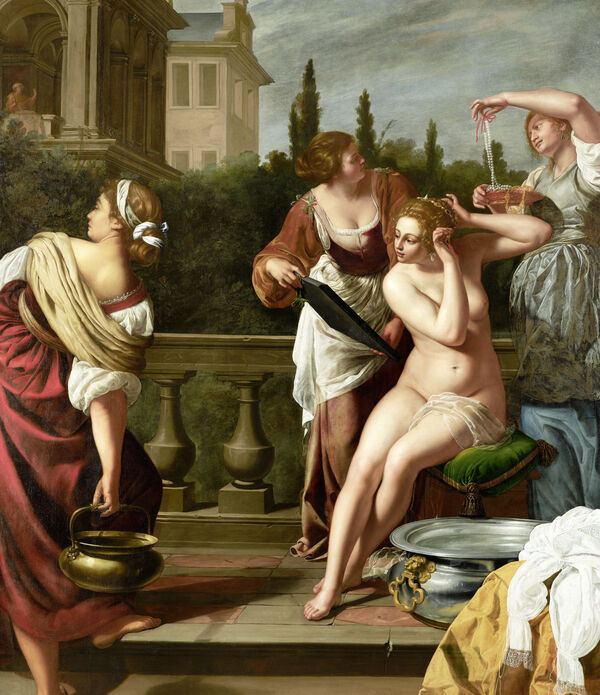 Artemisia Gentileschi: Bathseba im Bade