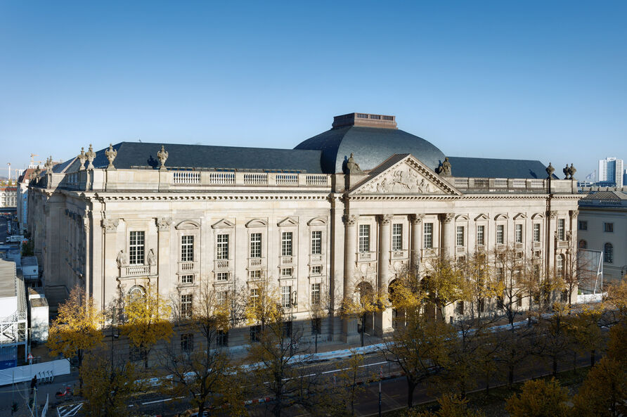 Staatsbibliothek zu Berlin – Preußischer Kulturbesitz, Ansicht Haus Unter den Linden