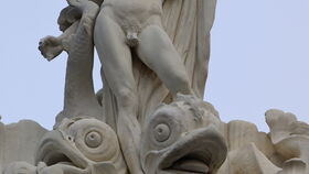 Neptungrotte im Park Sanssouci schwer beschädigt